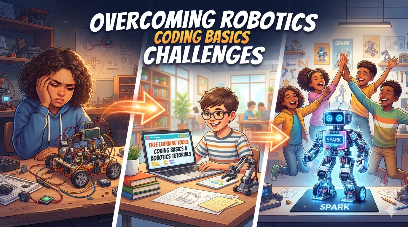 Common Challenges Kids Face When Learning Robotics and How to Overcome Them