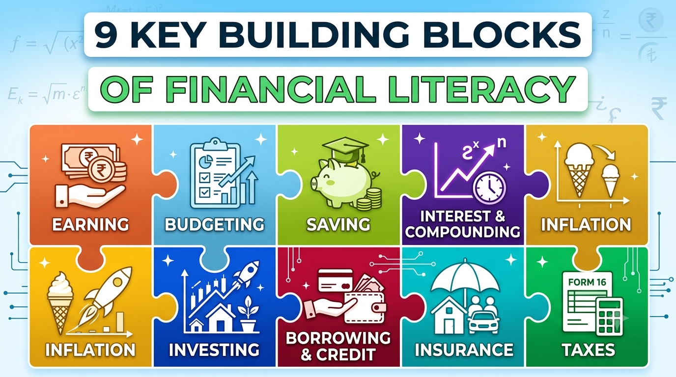 9 Building Blocks Of FL : Key Concepts of Financial Literacy